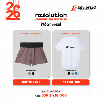 Nnormal - Resolution Gear - Women Race Tshirt + Race Short